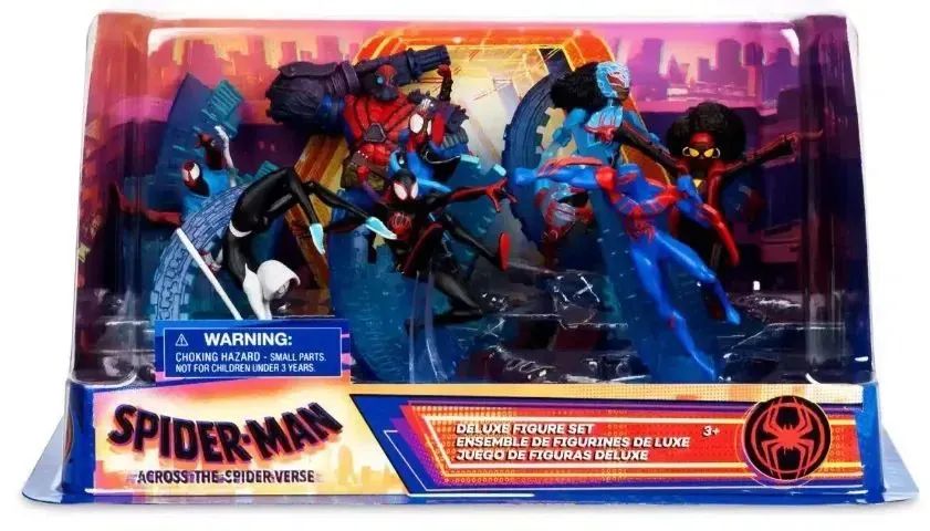 Disney Deluxe Figure Set Spider-man Across The Spider-verse