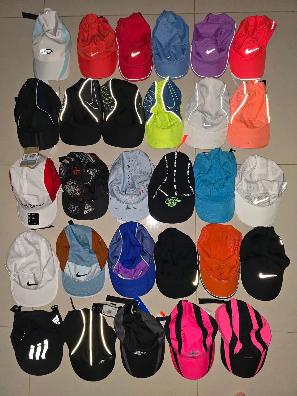 Boné nike e Adidas  kit com 29 unidades - Foto 2