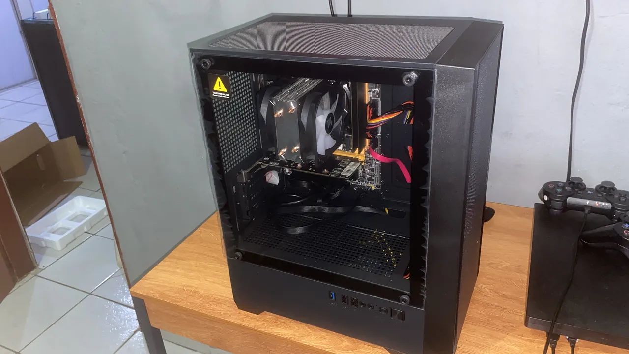 Pc gamer de entrada com cpu completa  - Foto 5