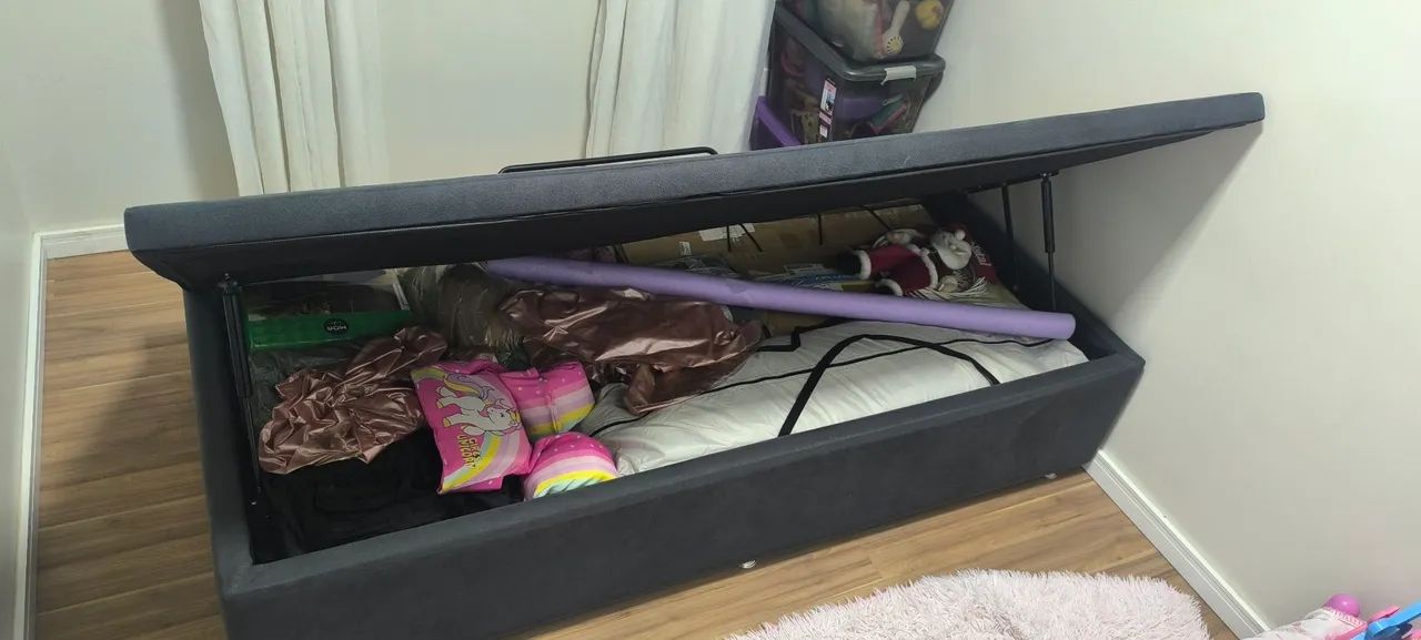 Vendo cama box baú, Ortobom - Foto 5