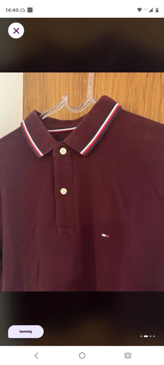 Camisa polo Tommy original  - Foto 2