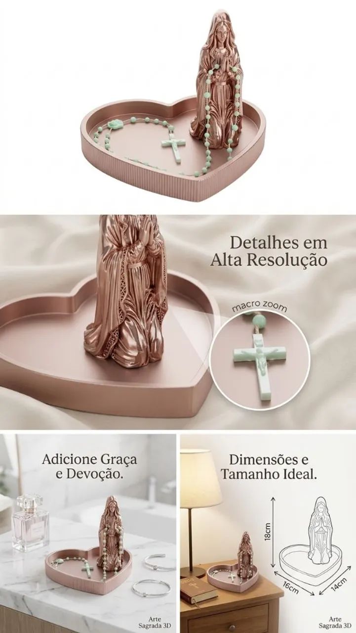 Porta Terço Religioso  - Foto 3