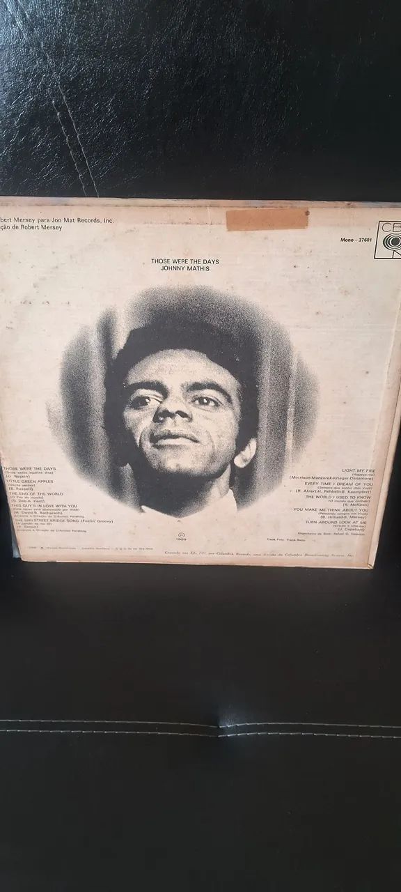 Lp disco de vinil Jonnhy Mathis  - Foto 3