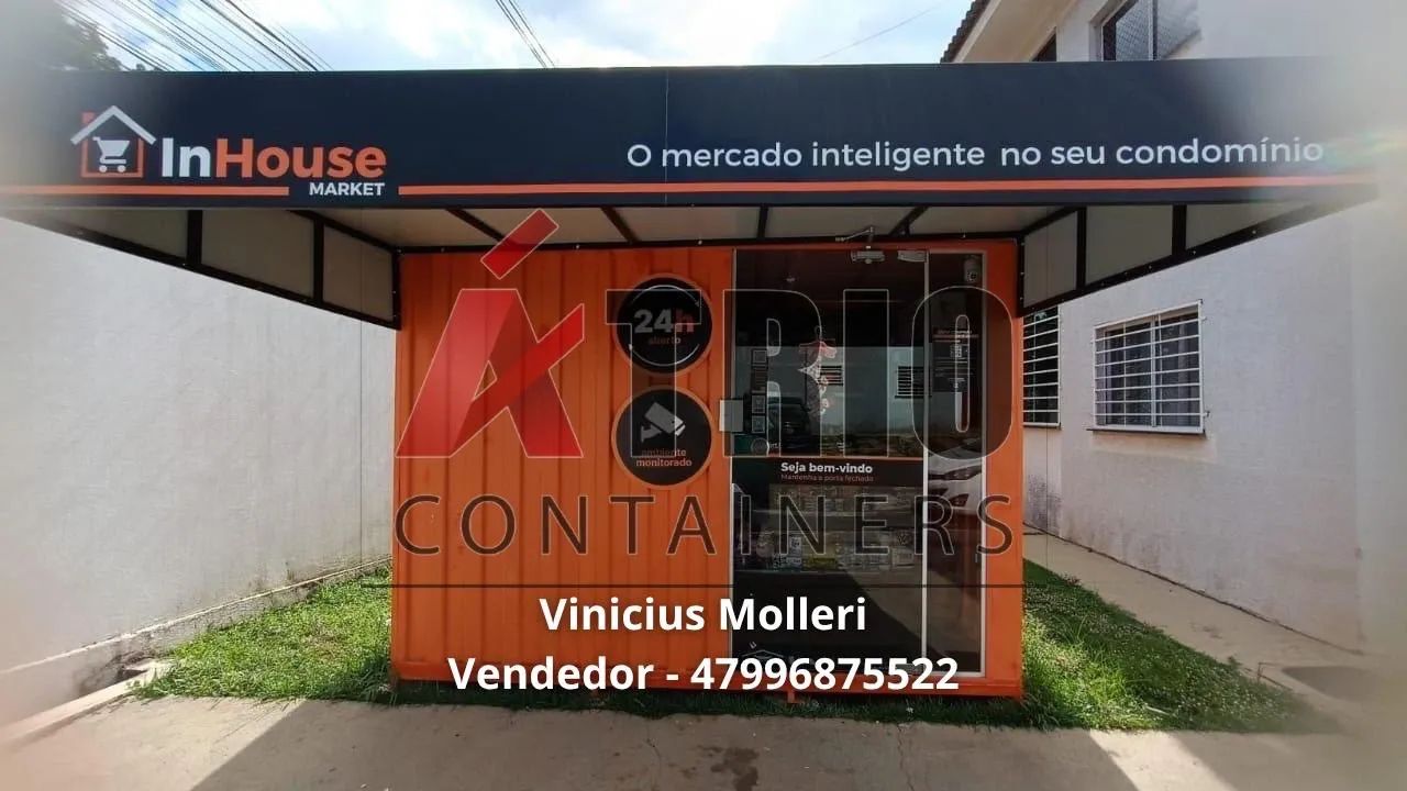 MINI MERCADO CONTAINER DESMONTAVEL  - Foto 3