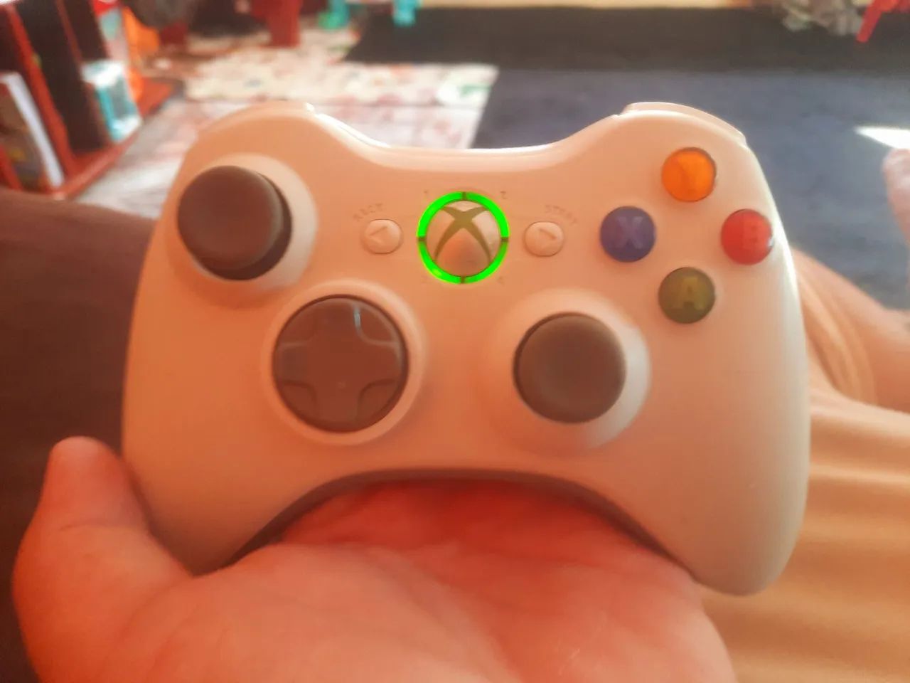 Controle Original Branco - Xbox 360 - Foto 5