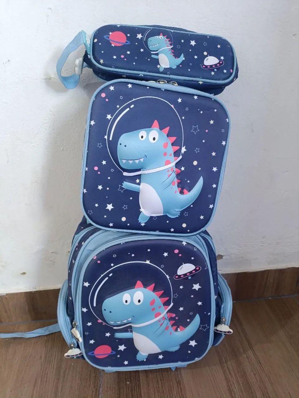 Kit mochila infantil 