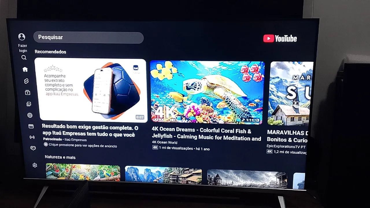 Tv smart 4k Philips 50 polegadas com garantia  - Foto 3