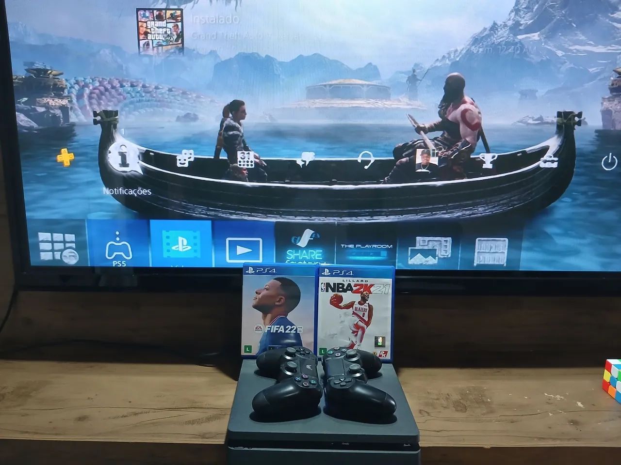 ? PLAYSTATION 4 + 2 CONTROLES! - Foto 5