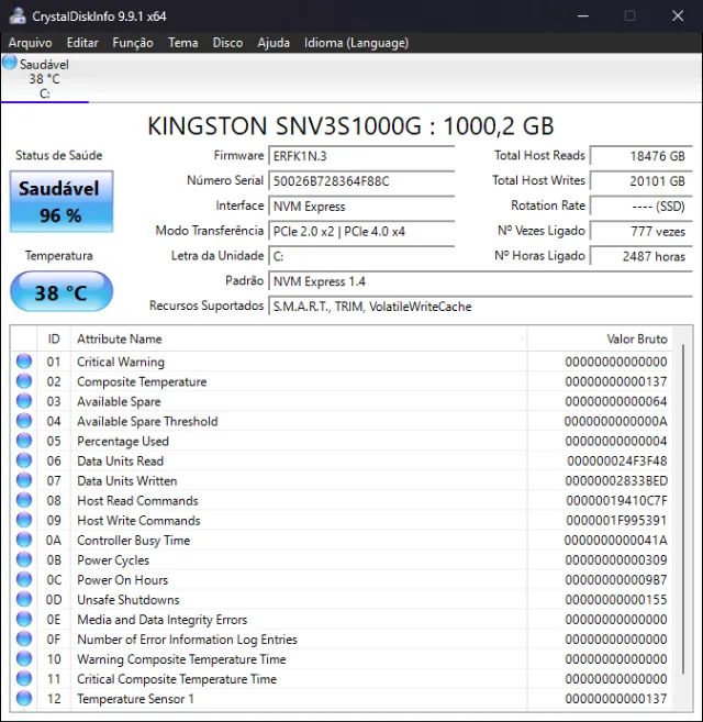 SSD Kingston NV3 1TB - Foto 2