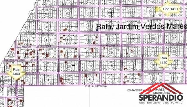 Terreno c/ 409,60m², r$22.000,00 lot. jardim verdes mares