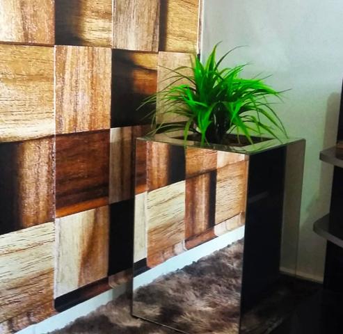 Cubo e Cachepô Espelhado