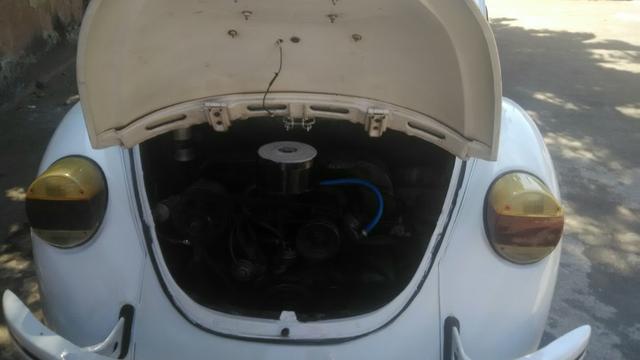 Vendo fusca branco reformado 1982, 1.3, único dono - Foto 3