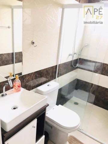 Apartamento 100% mobiliado com 2 dormitórios para alugar, 47 m² por R$ 1.850/mês - Ponte G - Foto 9