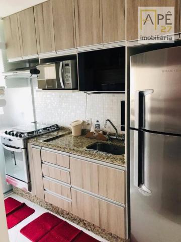 Apartamento 100% mobiliado com 2 dormitórios para alugar, 47 m² por R$ 1.850/mês - Ponte G - Foto 4