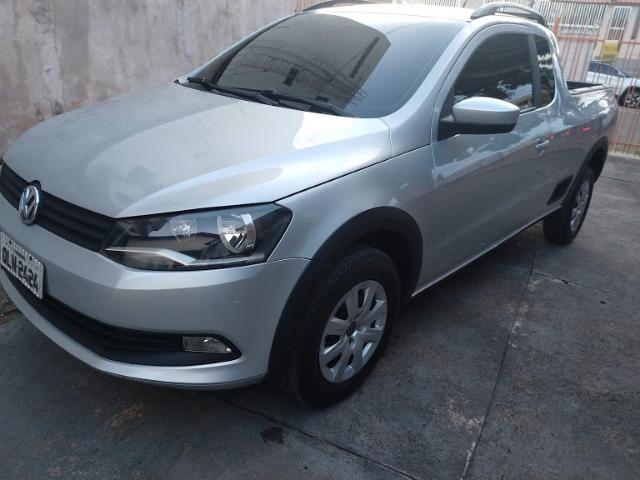 Volkswagen Saveiro Trend 1.6 Estendida Completa - Ano 15/15 Impecavel nova - Foto 8