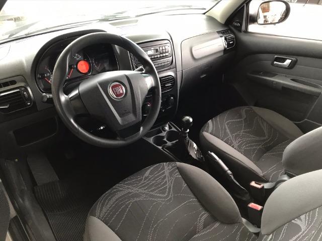 Fiat Strada 1.4 Hard Working 3P Flex Cinza - Foto 4