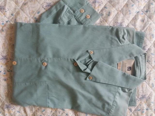 Blusas sociais manga longa