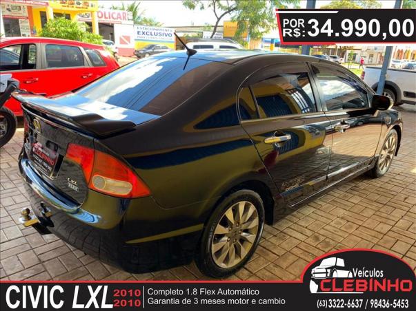 HONDA CIVIC 1.8 LXL 16V FLEX 4P AUTOMÁTICO - Foto 6
