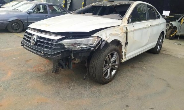 Jetta Highiline 1.4 2019 Cambio Capo Airbag Farol Mecanica Motor Suspensão Porta Sucata  - Foto 3