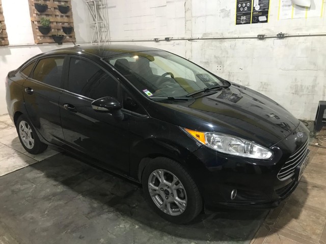 FORD NEW FIESTA SEDAN 1.6 FLEX AUTOMÁTICO 2014 PRETO PEROLIZADO