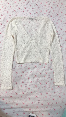 Blusa de renda forever 21  - Foto 2