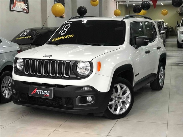 JEEP RENEGADE 2018 1.8 16V FLEX SPORT 4P MANUAL