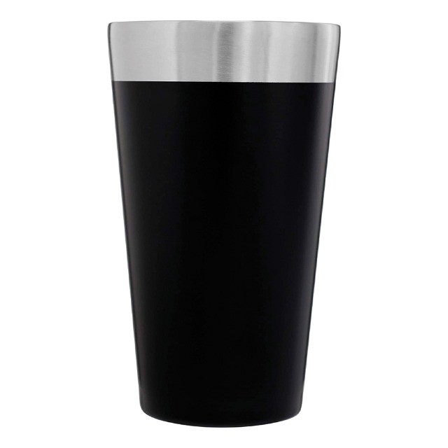 Copo Térmico Sem Tampa Stanley Matte Black 473ml - Foto 4