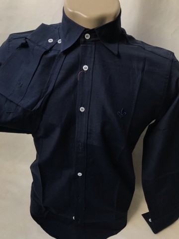 Camisa social masculina lisa entrega grátis  - Foto 4