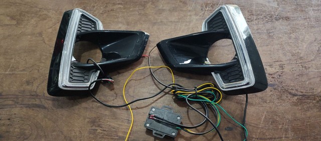 Moldura da milha Hilux 2018 2019 2020 led
