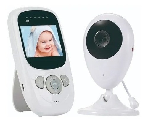 Babá Eletrônica Sem Fio Monitor Colorido Visão Noturna Temperatura AITEK B166