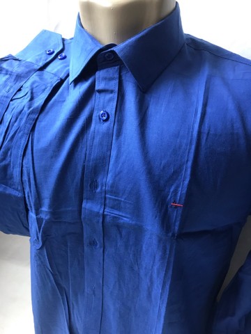 Camisa social slim lisa masculina com entrega grátis  - Foto 5
