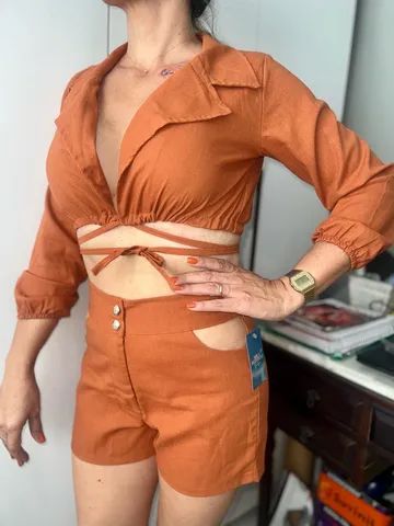 Conjunto em linho 38 - Foto 4