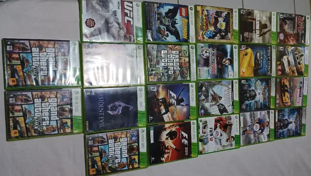 Lote 10 Jogos Xbox 360 Mídia Física Original - Desconto no Preço