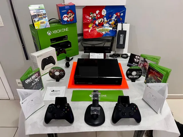 Xbox 360 Destravado C/ 2 controles + 100 Jogos Digitais – Smart Games