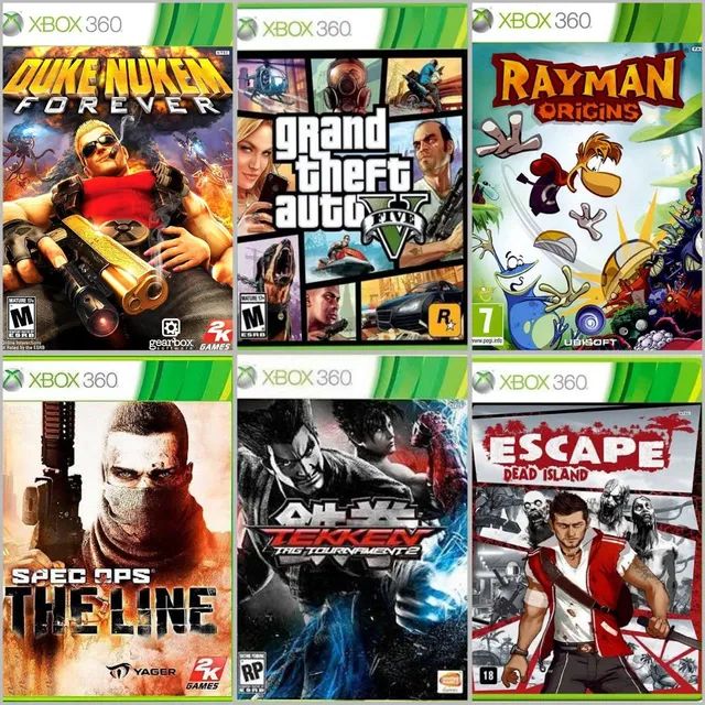 Jogos Xbox 360 - Videogames - Centro, Rio de Janeiro 1256342805