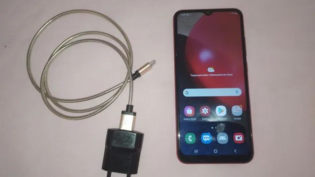 Celular Samsung Galaxy A02S com película  - Foto 4