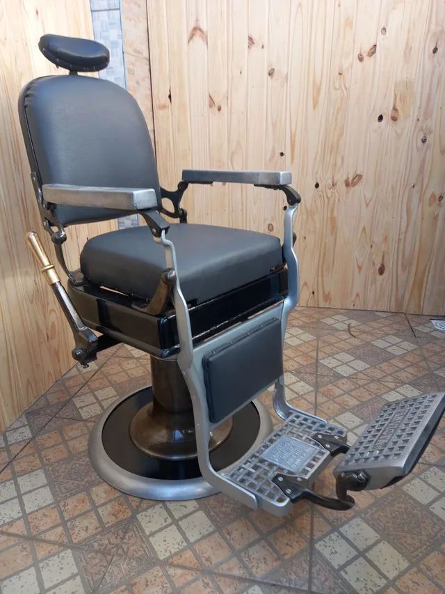 Cadeira De Barbeiro Invicta Antiga