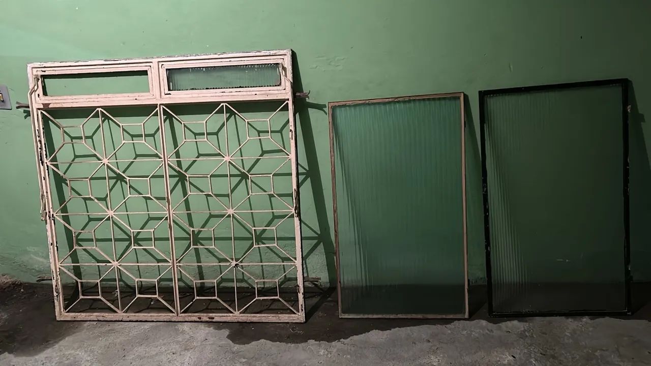 Janelas de Vidro Antigos - Oportunidade!