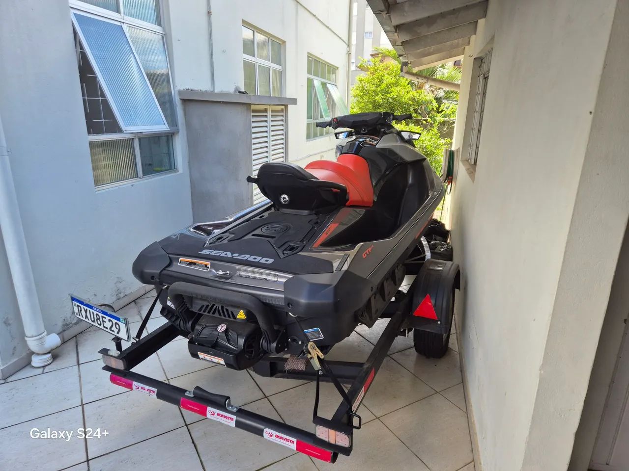 Vende-se jetsky seadoo gti 170 , 6,7 horas , 2022 com carreta de aluminio - Foto 6