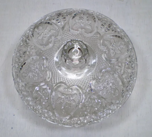 Bombonière antiga de cristal. - Cód. 435 -