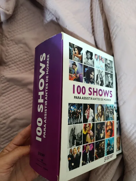 Box dvd - 100 shows para assistir antes de morrer