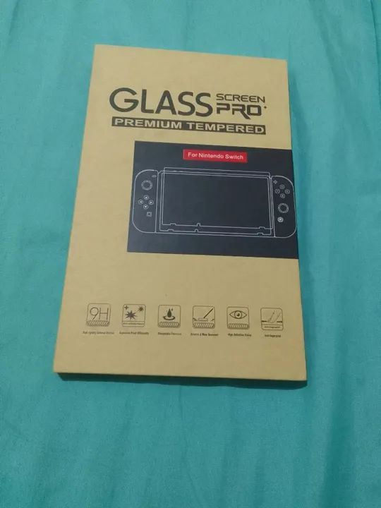 Película de vidro do Nintendo switch 