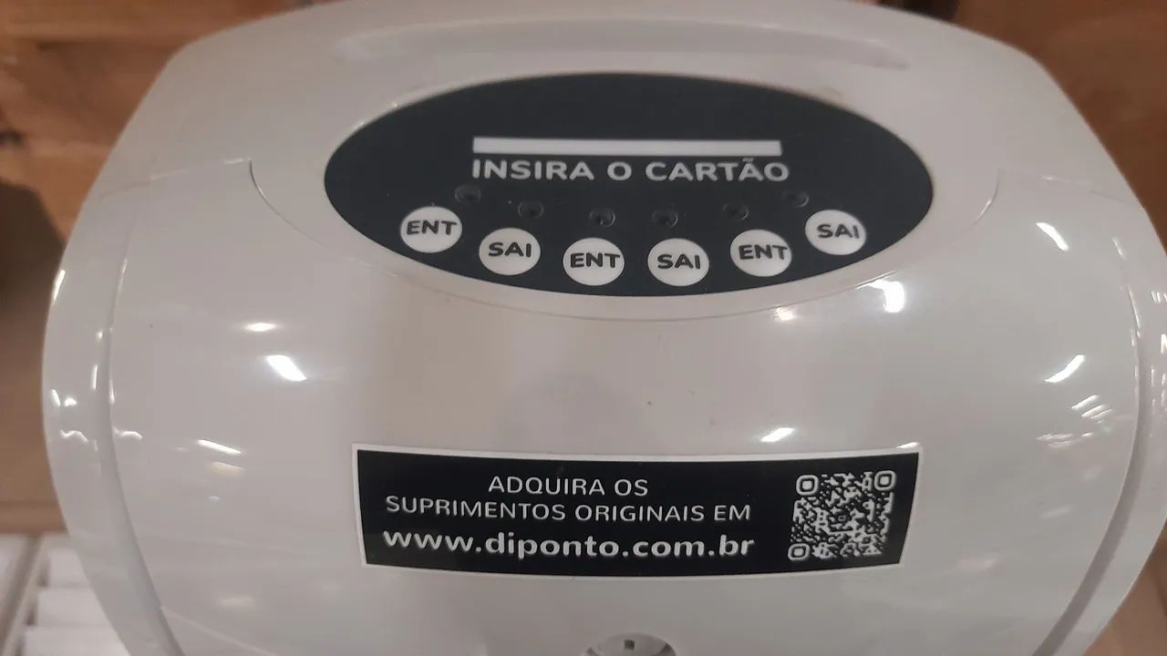 RELÓGIO DATAPRINT CARTOES DE PONTO + 200 + 2-chapeiras suporte para cartãoes  - Foto 5
