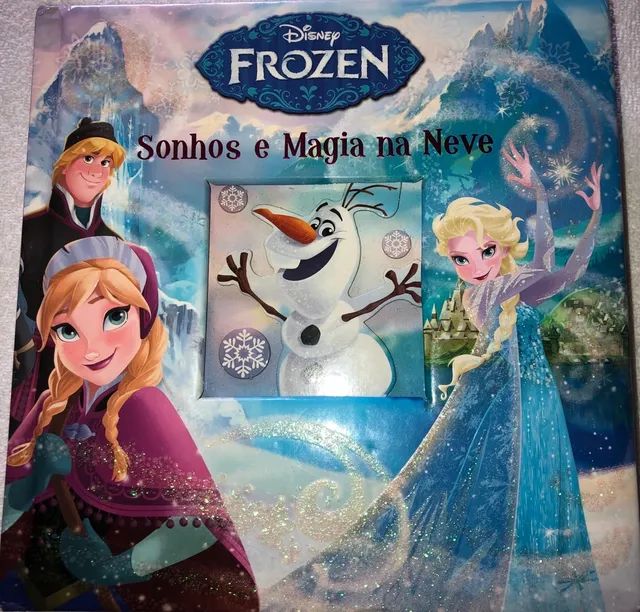 Livro Frozen- Sonhos e Magia na Neve- Phoenix