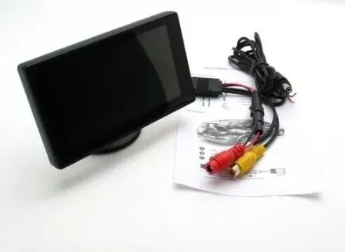 Tela Monitor Automotivo Lcd 4.3 Carro P/ Câmera Ré - Foto 3