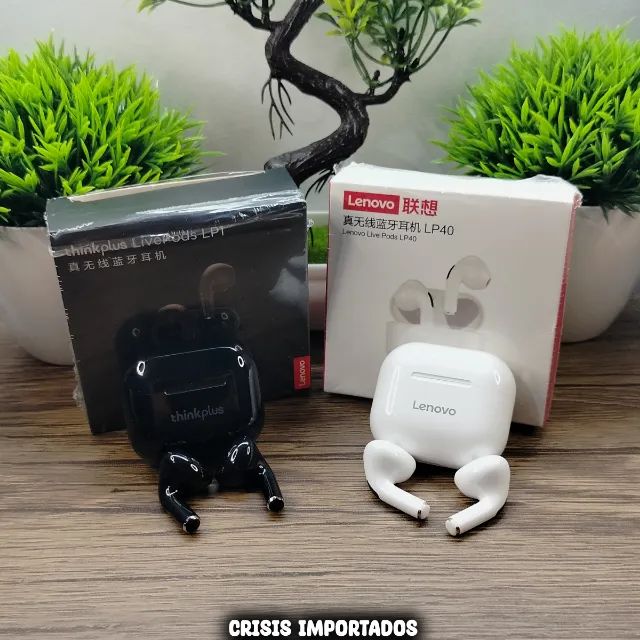 Fone via Bluetooth Lenovo LP40