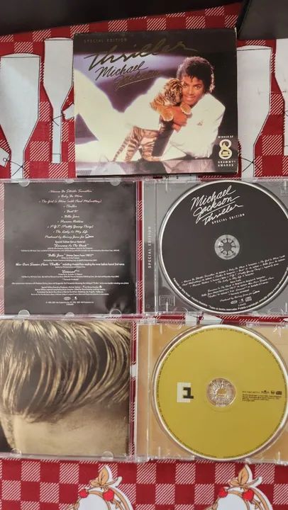 CDs Elvis 1 e Michael Jackson -Thriller - Foto 3