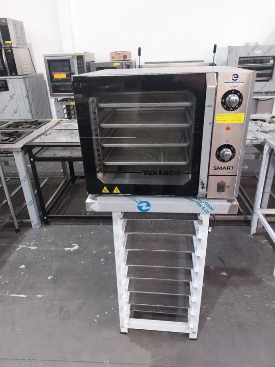 Forno turbo elétrico com 4 assadeiras smart Venâncio  - Foto 2