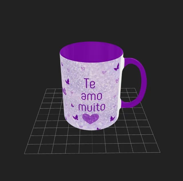 Caneca personalizada - Alça colorida - Foto 3