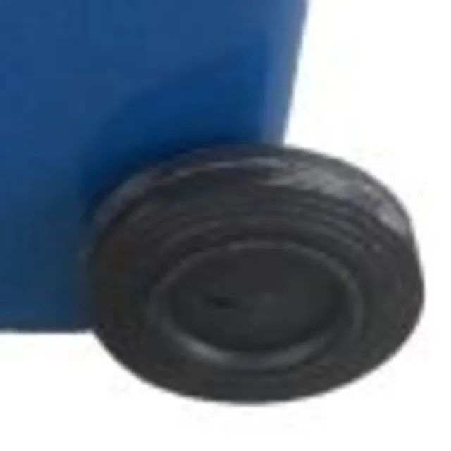 Carrinho Coletor 120 litros Cores Diversas - Foto 4